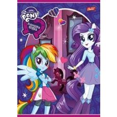 Zeszyt w okładce laminowanej kratka A5 16 kartek My Little Pony Equestria Girls