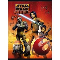 Zeszyt z okładką laminowaną kratka A5 16 kartek Star Wars Rebels