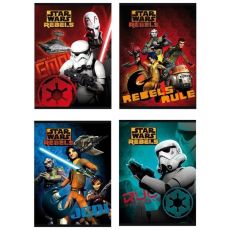 Zeszyt w okładce laminowanej linia A5 32 kartki Star Wars Rebels