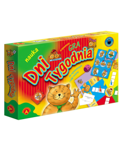 Gra edukacyjna Poznajemy dni tygodnia 0190 Alexander
